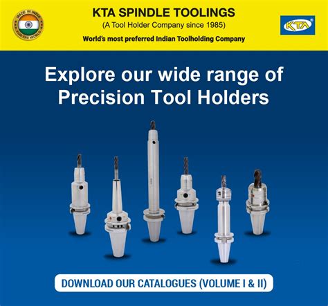 cnc tool holders manufacturers india|kta spindle toolings catalogue.